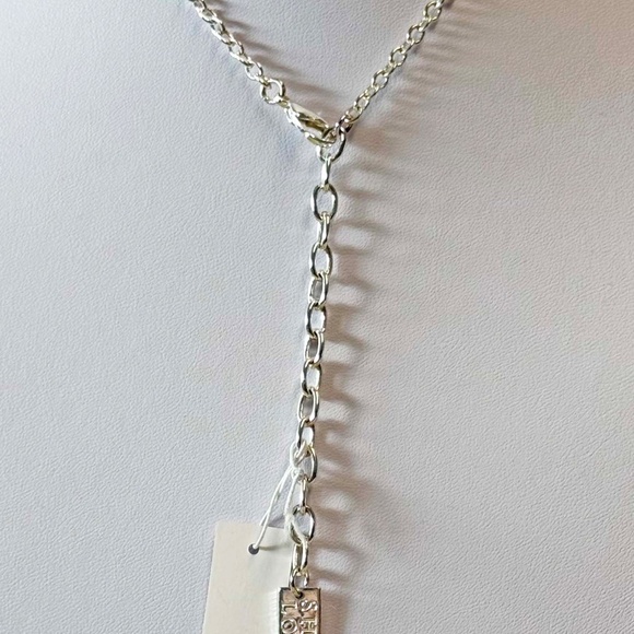 3 PCE SET, LARGE 1 ½ in.  GENUINE CRYSTAL NECKLACE & MATCHING EARRINGS, by SHAY, - Picture 8 of 8